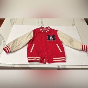 Toddler Boy GAP Red Varsity Jacket